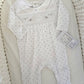 "Stars" Smocked All In One (0-6 months)