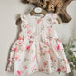 Floral "Frills and Bows" Dress (3-9 months) by Mintini