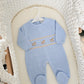 Dandelion Rocking Horse Embroidery Knitted Suit