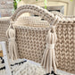 Half Moses Basket with Double or single Tassle