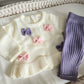 Lilac Bow Luxury Boxed Knit set by Rock a bye boutique