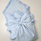 Baby Swaddle/Blanket with removable bow. (4 colours available)