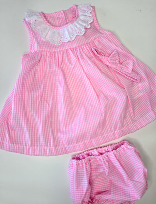 Gingham Dress & Knickers