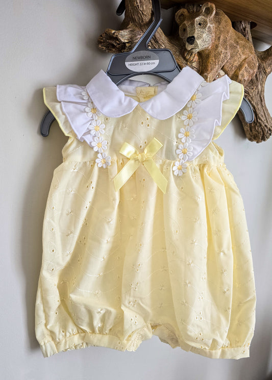 Lemon Daisy Romper