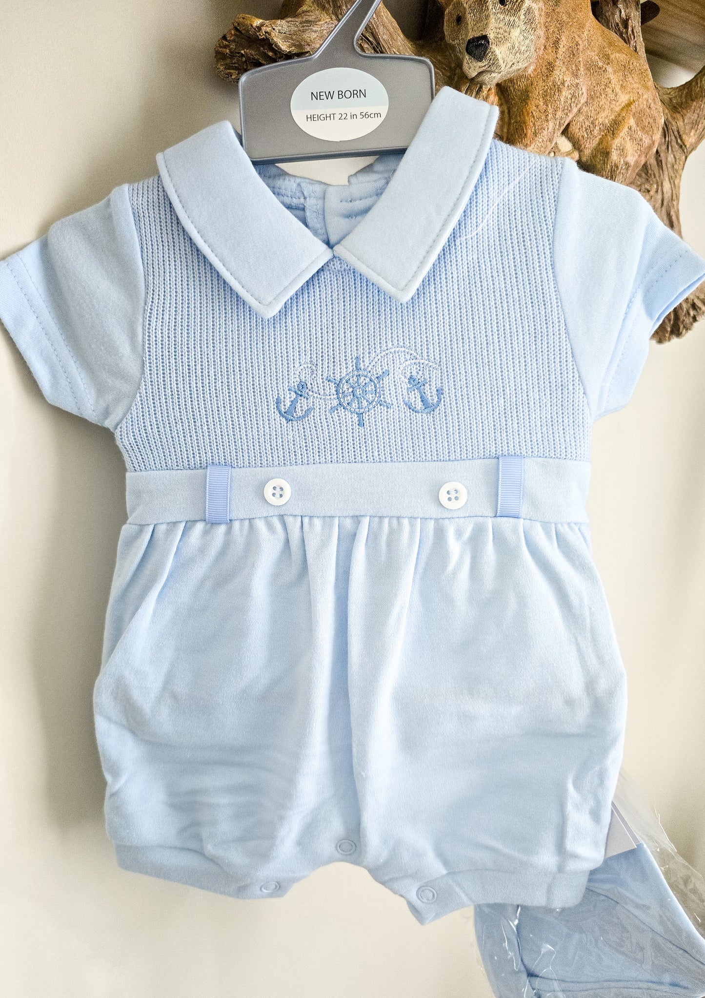 Boys Sailor Romper