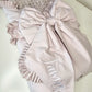 Baby Swaddle/Blanket with removable bow. (4 colours available)