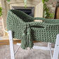 Hooded Crochet Moses Basket - Solid trim or two toned trim- Matching Changing Mat Available