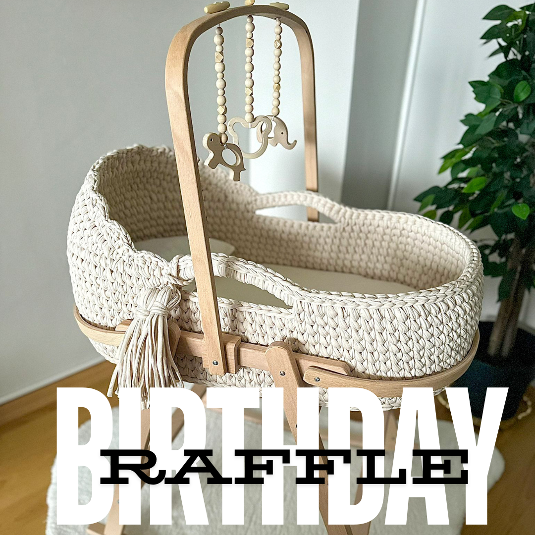 RAFFLE- WIN A 3 PC MOSES BASKET SET 🥰 (3 winners)