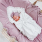 Baby Swaddle/Blanket with removable bow. (4 colours available)