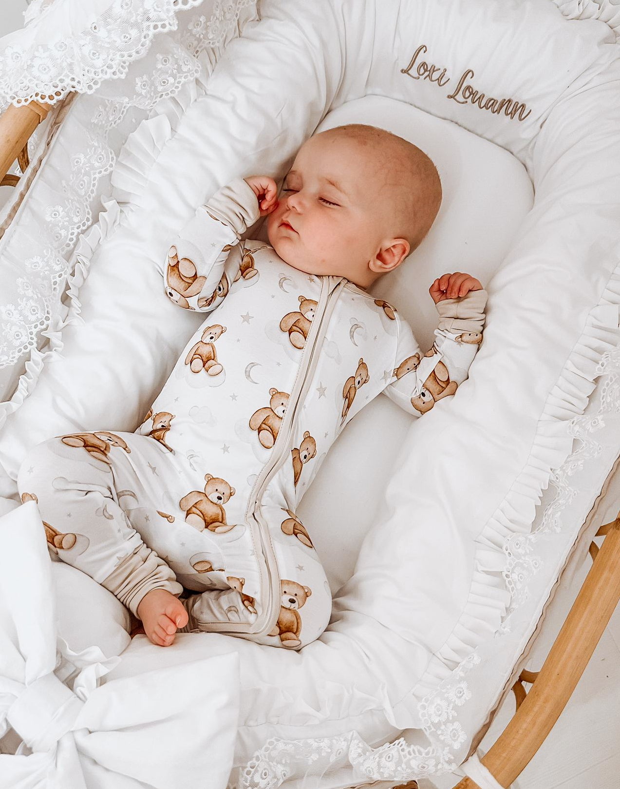 Bamboo Bear Sleepsuit Unisex