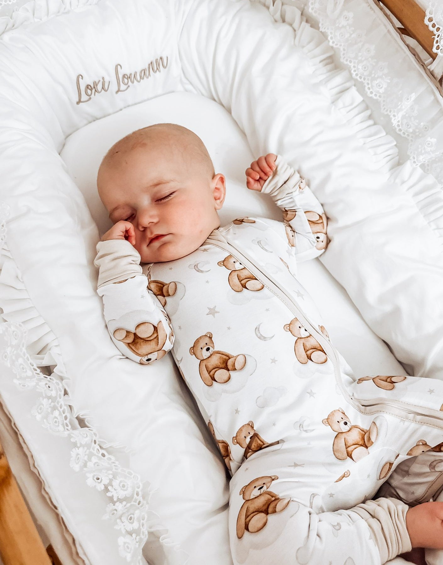 Bamboo Bear Sleepsuit Unisex