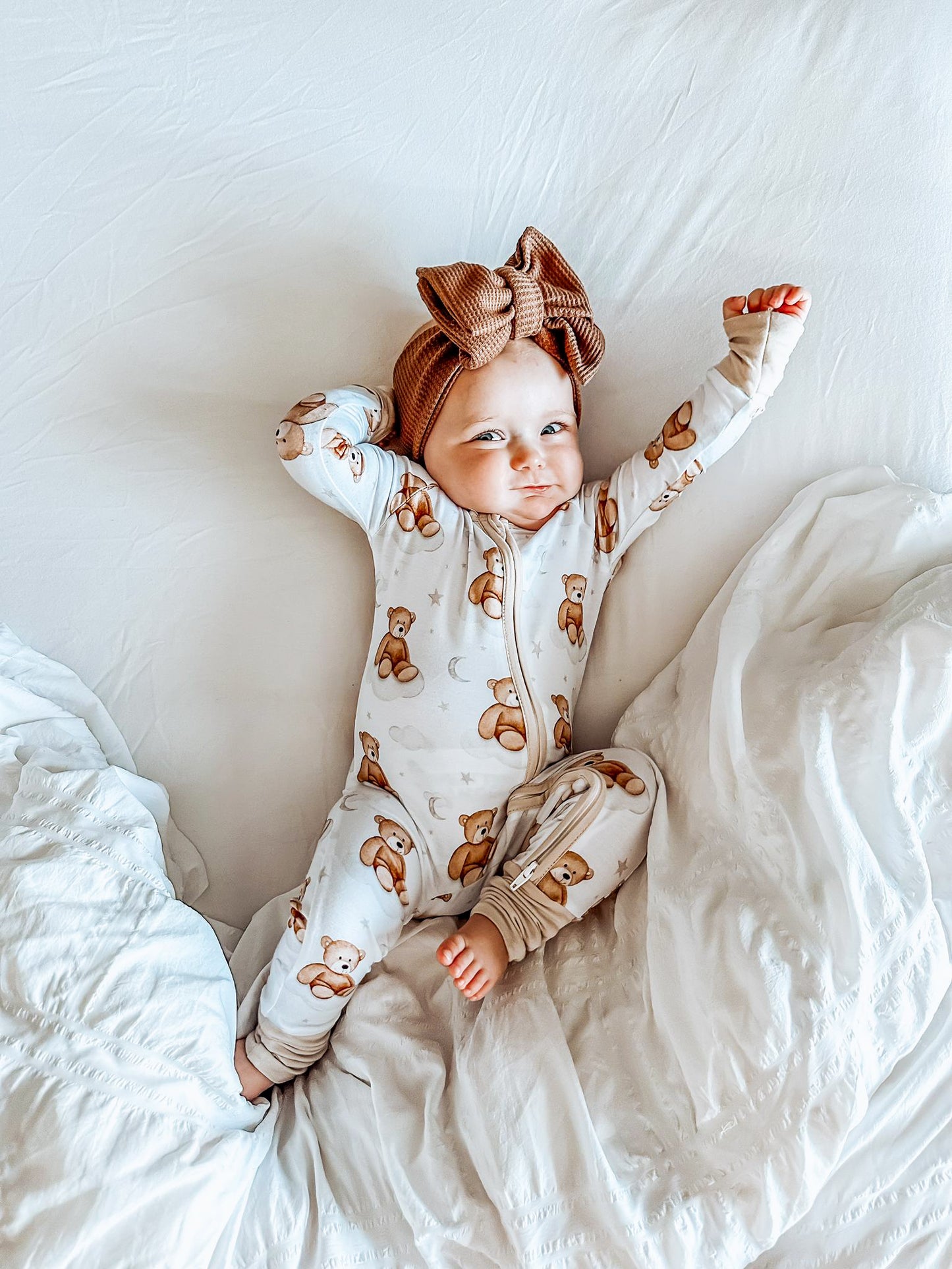 Bamboo Bear Sleepsuit Unisex