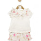 Floral "Frills and Bows" Shorts Set (3-9 months) by Mintini