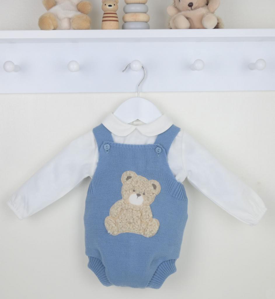 Dusty Blue Bear Set