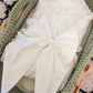 Baby Swaddle/Blanket with removable bow. (4 colours available)