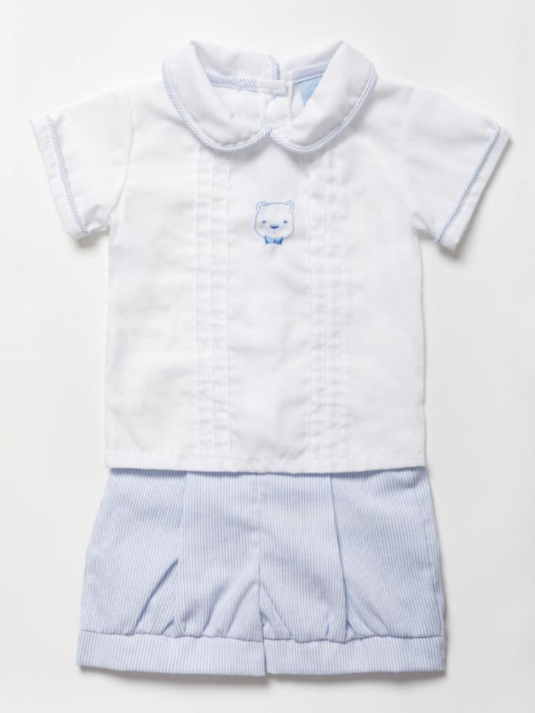 Smocked Shorts Set (0-9 months)