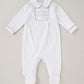 Smocked All in one Unisex Sleepsuit