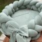 Plaited Bow Baby Nest- 8 colours available!