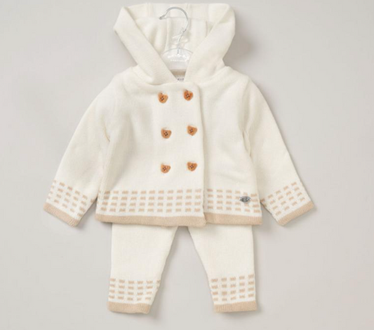 Double Knit Bear Two Piece Unisex Set